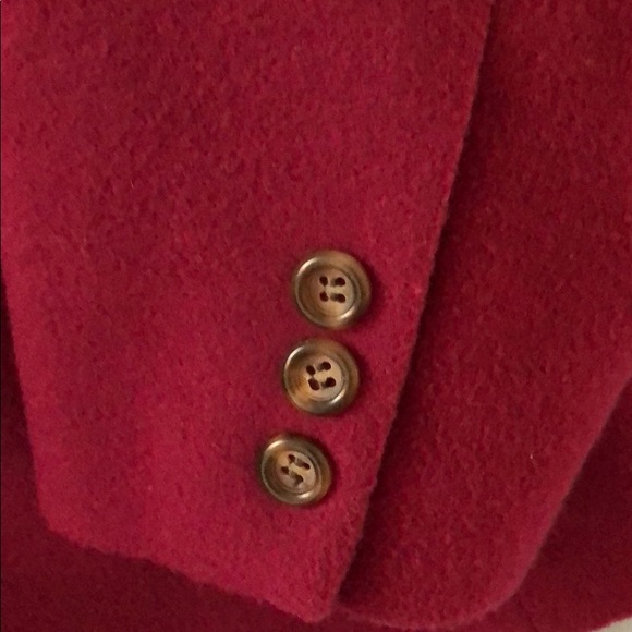 L.L. Bean Ladies 10 Petite Wool & Cashmere Blazer - Picture 4 of 7